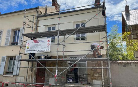 Nettoyage rénovation façade Auvers-sur-Oise (95430)