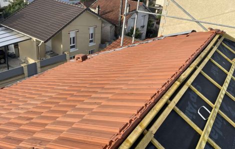 Remplacement toiture Argenteuil 95100 – suite chantier
