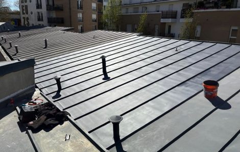 Couvreur Eaubonne 95600 – Rénovation toiture zinc – Suite et fin du chantier