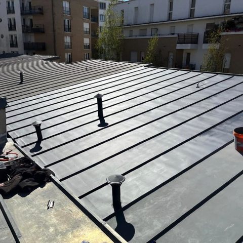 renovation toiture zinc 95